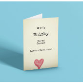 Falls nur Whisky Krebs anstelle von Chemo heilte Karte