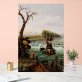 Falls of Saint Anthony by Henry Lewis Acrylschild (Hochzeit)