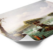 Falls of Saint Anthony by Henry Lewis Fotodruck (Ecke)