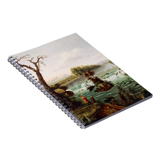Falls of Saint Anthony by Henry Lewis Notizblock (Rechte Seite)