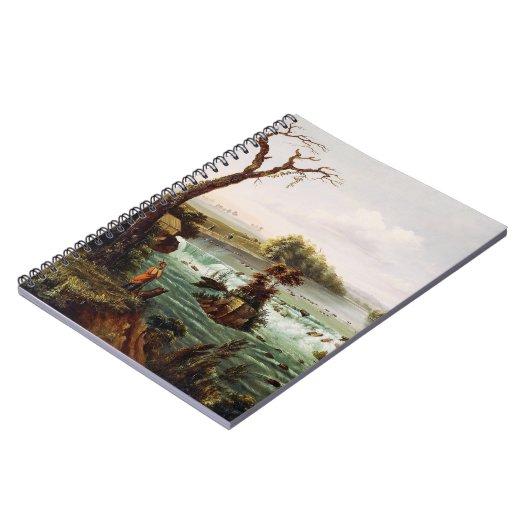 Falls of Saint Anthony by Henry Lewis Notizblock (Linke Seite)