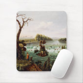 Falls of Saint Anthony von Henry Lewis Mousepad (Mit Mouse)
