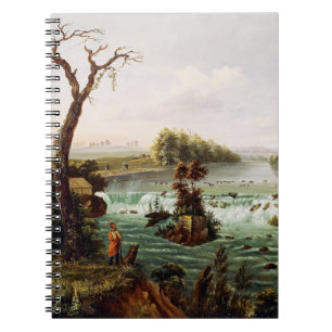 Falls of Saint Anthony von Henry Lewis Notizblock
