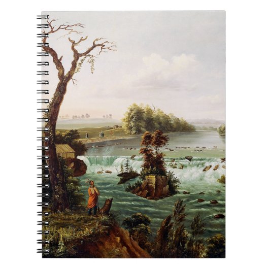 Falls of Saint Anthony von Henry Lewis Notizblock (Vorderseite)