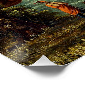 Falls of Saint Anthony von Henry Lewis Poster (Ecke)