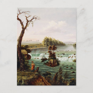 Falls of Saint Anthony von Henry Lewis Postkarte
