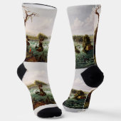 Falls of Saint Anthony von Henry Lewis Socken (Gewinkelt)