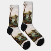 Falls of Saint Anthony von Henry Lewis Socken (Rechts)