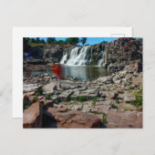 Falls Park, Sioux Falls, South Dakota Postkarte (Vorne/Hinten)