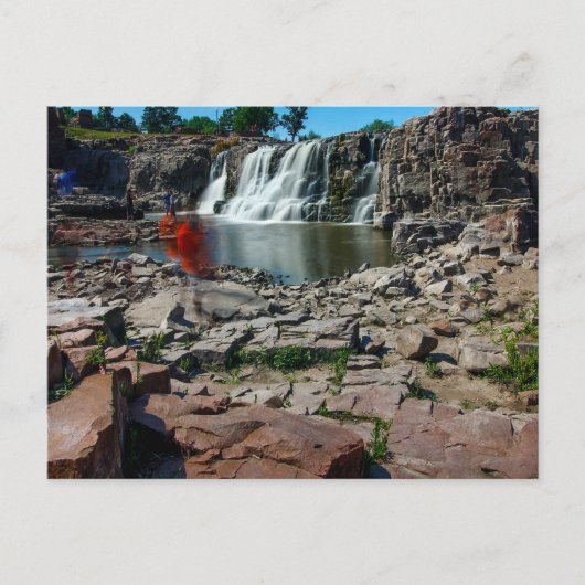 Falls Park, Sioux Falls, South Dakota Postkarte (Vorderseite)