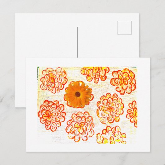 Falls The Sun Postkarte (Vorne/Hinten)