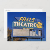 Falls Theater, Great Falls, Montana Postkarte (Vorne/Hinten)