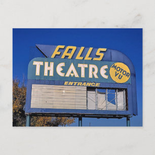 Falls Theater, Great Falls, Montana Postkarte