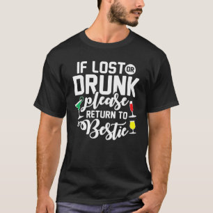 Falls verloren oder Betrunken, kehren Sie bitte na T-Shirt