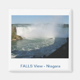 Falls View: Niagara USA Kanada Magnet