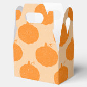 Fallsaison Pumpkin Zeichne benutzerdefinierten Tex Geschenkschachtel (Geöffnet)