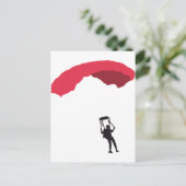 Fallschirm 3c postkarte (Stehend Vorderseite)