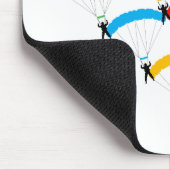 Fallschirm-Bildung Mousepad (Ecke)