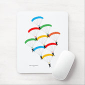 Fallschirm-Bildung Mousepad (Mit Mouse)