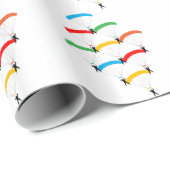 Fallschirm CRWrap Geschenkpapier (Rolleneckpunkt)