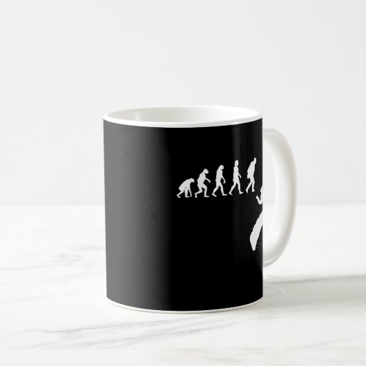 Fallschirm der Evolution Skydiving Kaffeetasse (VorderseiteRechts)