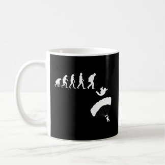 Fallschirm der Evolution Skydiving Kaffeetasse