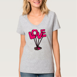 🎈 ❤️ Fallschirm der Liebe: Auf Gefühlen ❤️ 🎈 T-Shirt