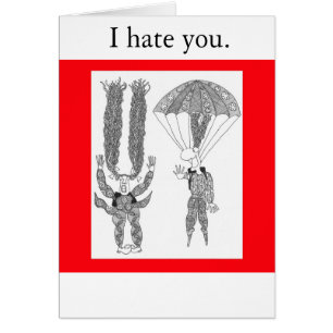 Fallschirm, hasse ich Sie