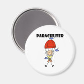 Fallschirm Magnet (Vorderseite/Rückseite)