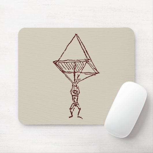 Fallschirm Mousepad (Mit Mouse)