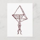 Fallschirm Postkarte (Vorderseite)