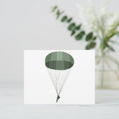 Fallschirm Postkarte (Stehend Vorderseite)
