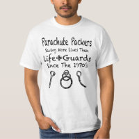 Fallschirm-Verpacker-T-Shirt