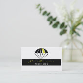 fallschirm visitenkarte (Stehend Vorderseite)