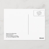 Fallschirmabstieg in der Somme Postkarte (Rückseite)