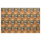 Fallschirmdrehte Orange Stones Stoff (Fat Quarter (45,7 x 55,9 cm))