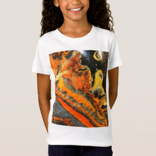 Fallschirmdrehte Orange Stones T-Shirt