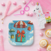 Fallschirme liefern Weihnachtsgeschenke Pappteller (Party)
