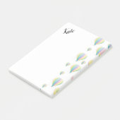 Fallschirme nach der Installation Post-it Klebezettel (angewinkelt)