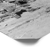 Fallschirmjäger in Carentan Frankreich Zweiter Wel Poster (Ecke)