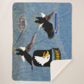 FALLSCHIRMJÄGER O) f die 101. IM FLUGZEUG Sherpadecke (Vorderseite)