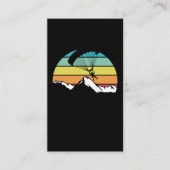 Fallschirmjäger Paragliding Visitenkarte (Vorderseite)