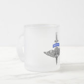 Fallschirmjäger Phantastische Im Flugzeug Soldaten Mattglastasse (Vorderseite Links)