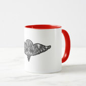Fallschirmjäger Phantastische Im Flugzeug Soldaten Tasse (VorderseiteRechts)