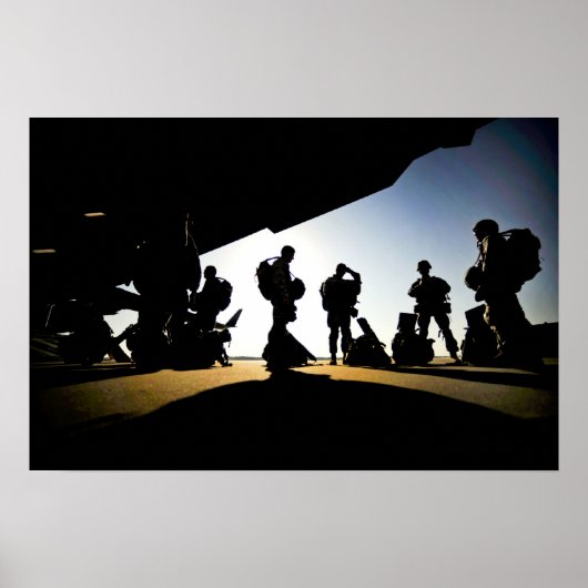 Fallschirmjäger Poster (Vorne)