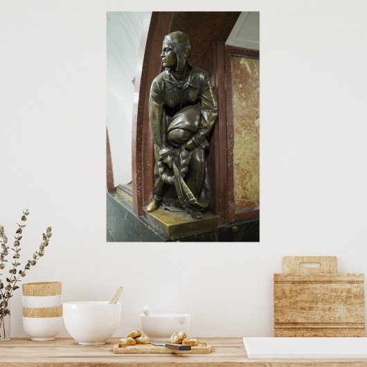 Fallschirmjäger Poster (Küche)