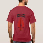 Fallschirmjäger T-Shirt (Rückseite)
