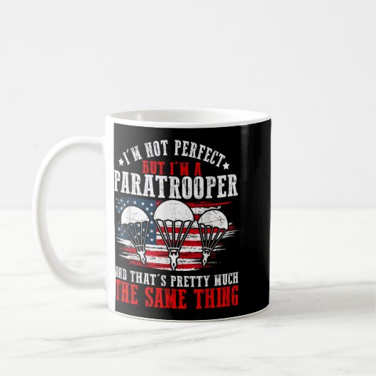 Fallschirmjäger US Army Veterans Day Soldier Ameri Kaffeetasse (Links)
