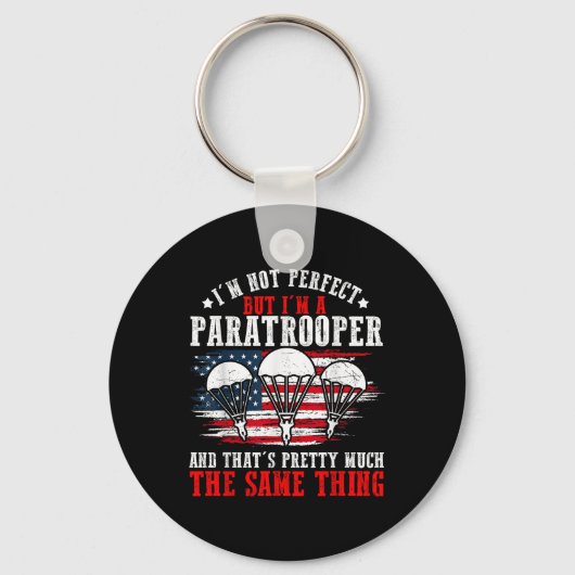 Fallschirmjäger US Army Veterans Day Soldier Ameri Schlüsselanhänger (Vorderseite)