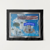 Fallschirmjäger Wandteppich (Vorderseite (Horizontal))